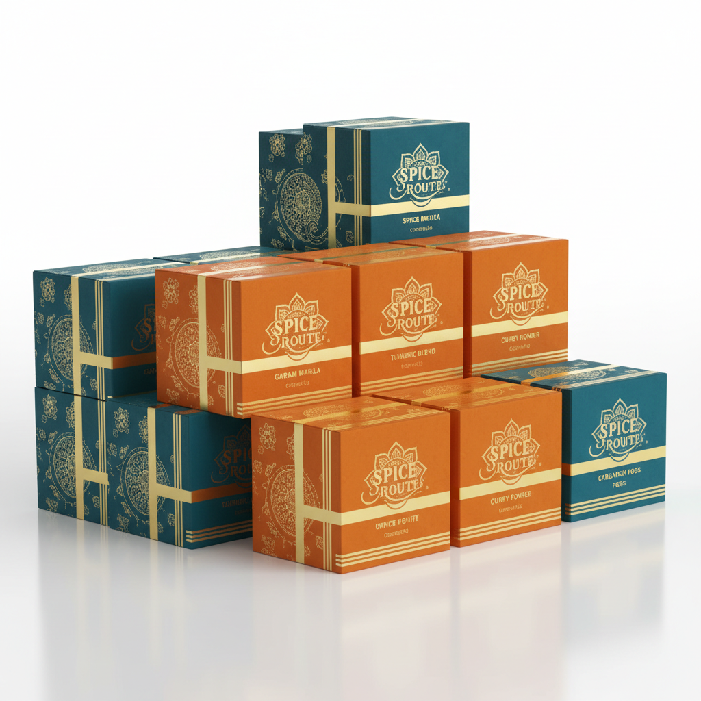 Traditional spice brand meets modern design aesthetics